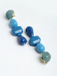 Azure Resin Earrings