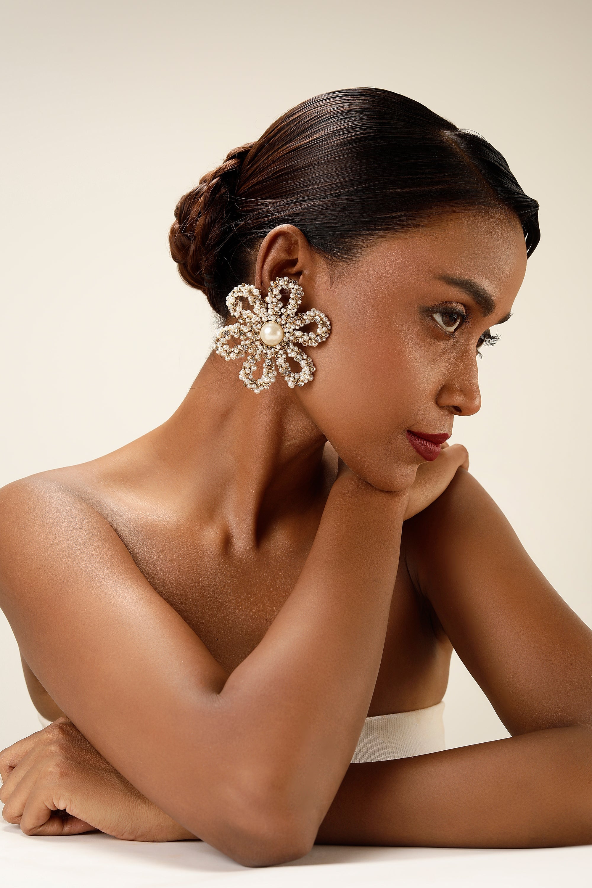 Pearl Bloom Studs
