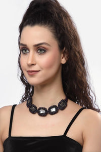 Purple Beads Necklace