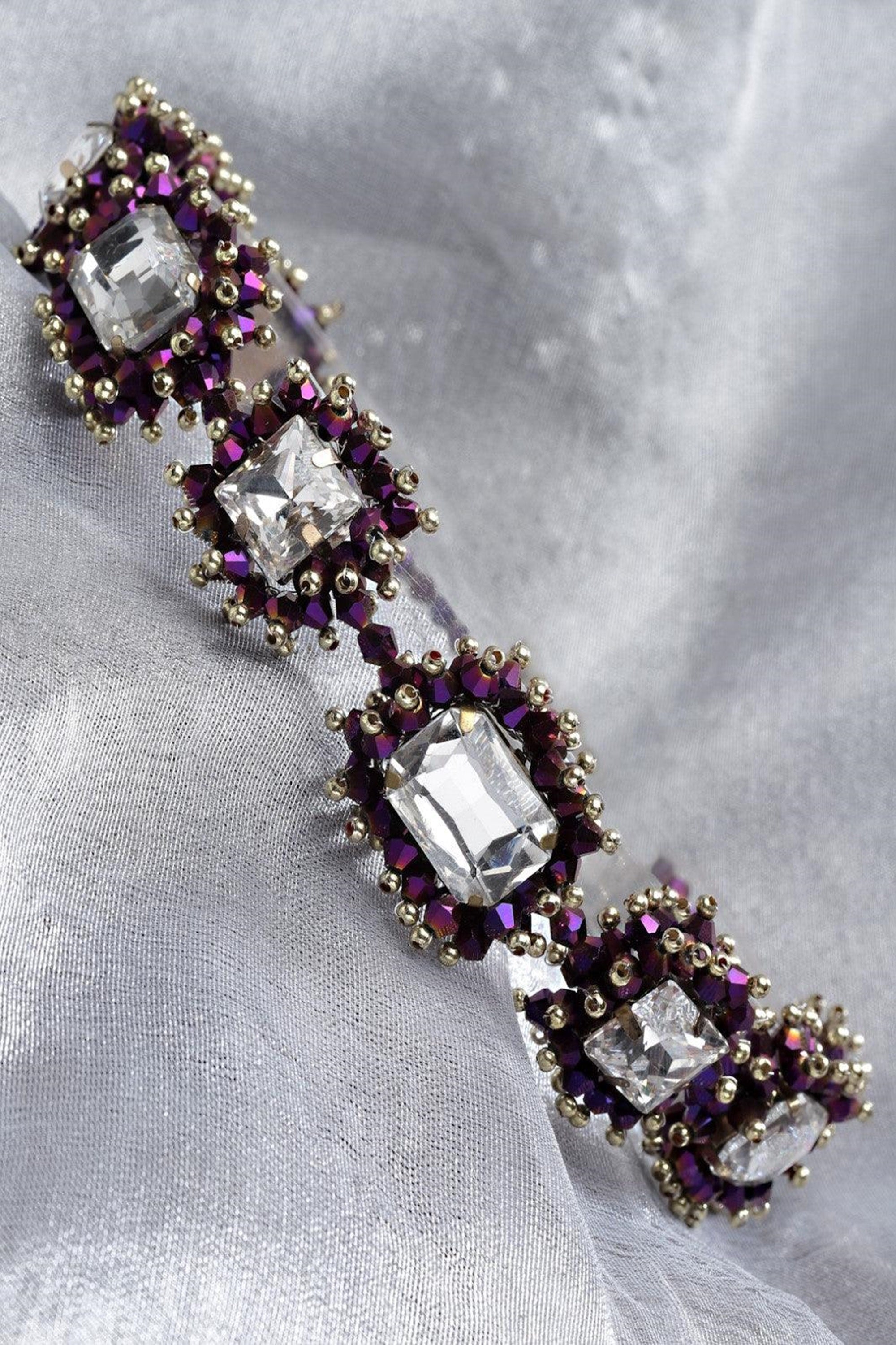 Purple Necklace set
