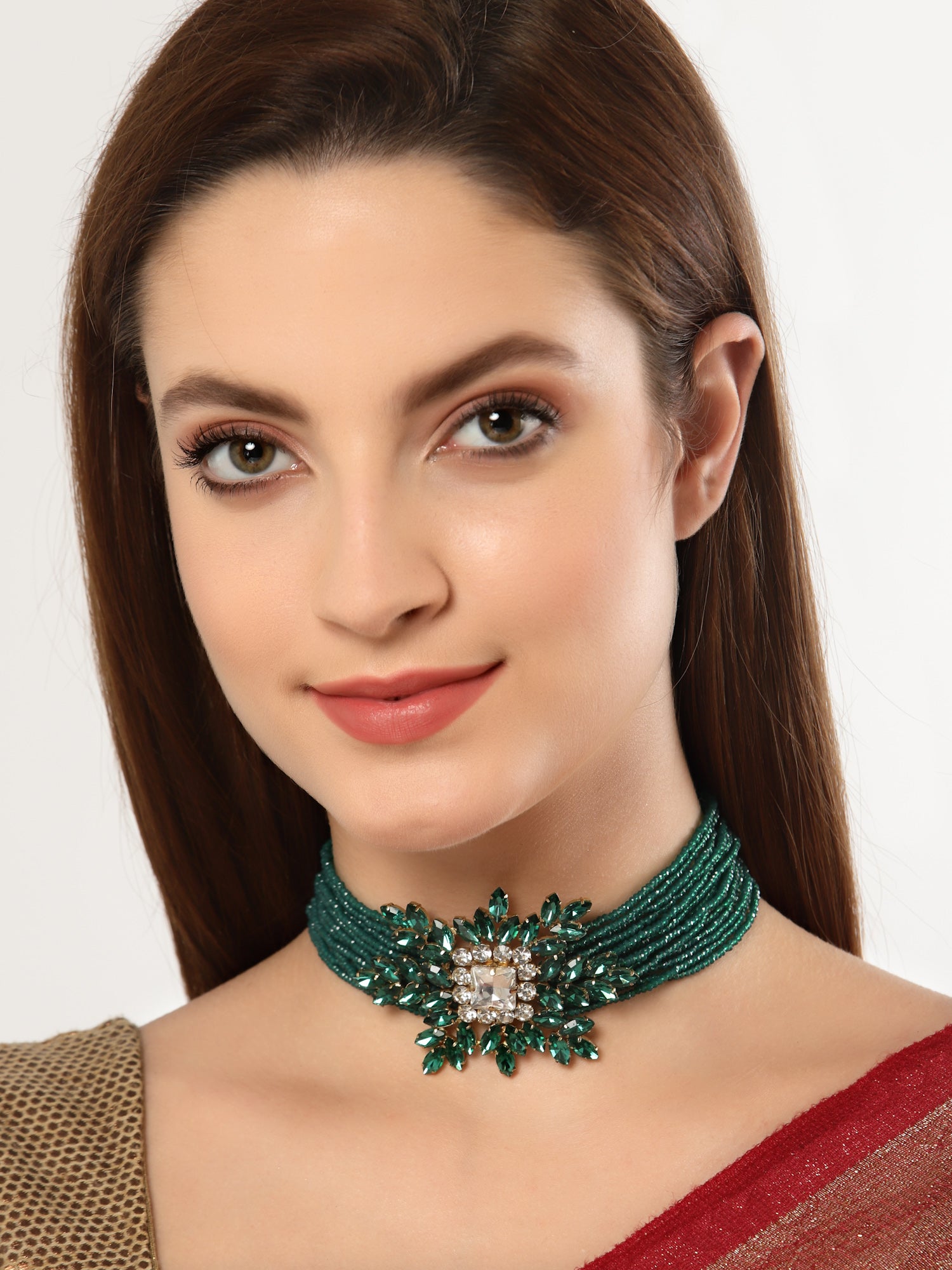 Green Choker Necklace