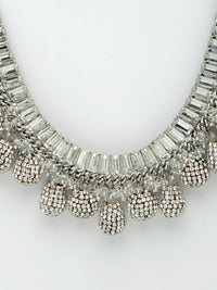 silver choker necklace