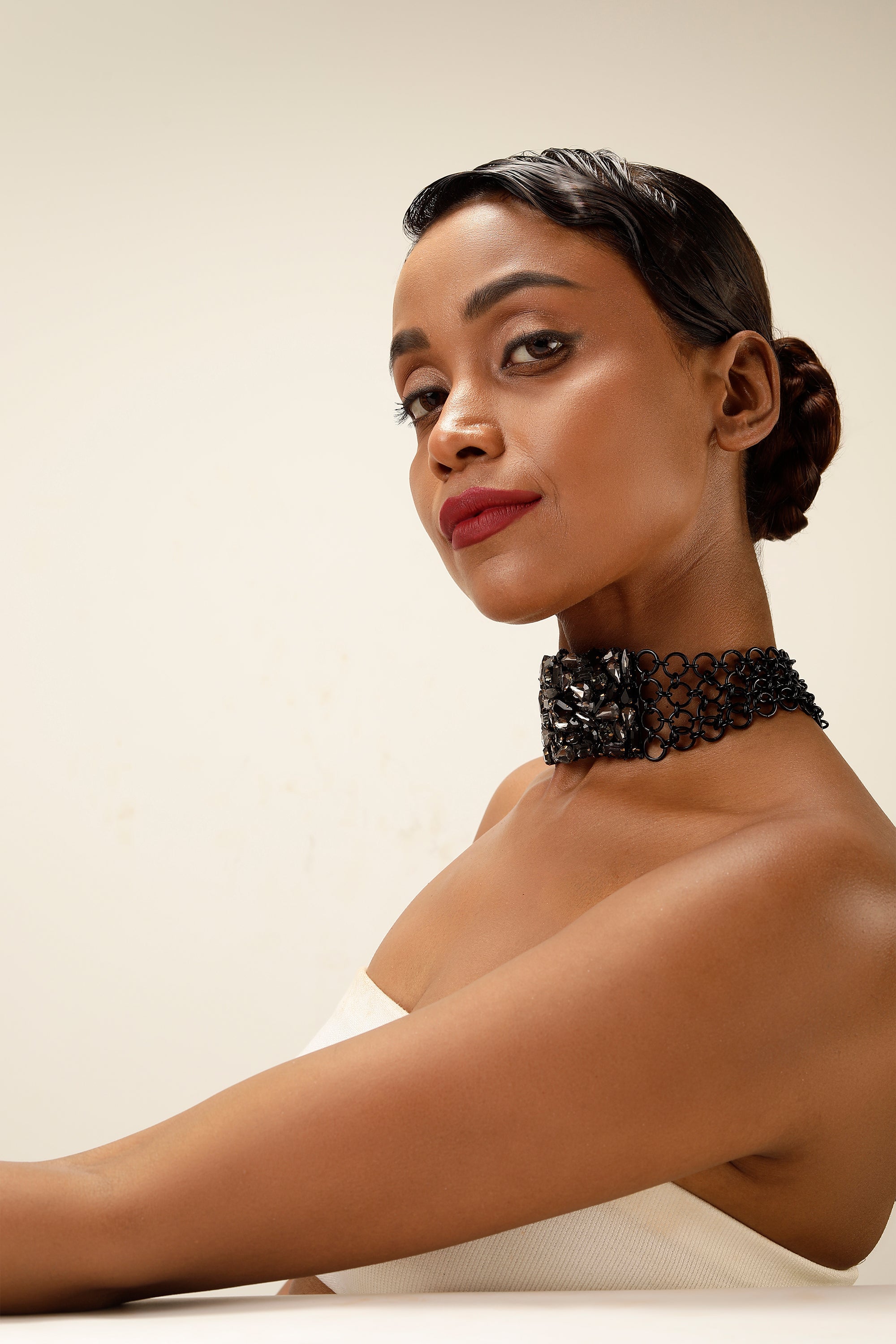 Starlit Collar – Smoke