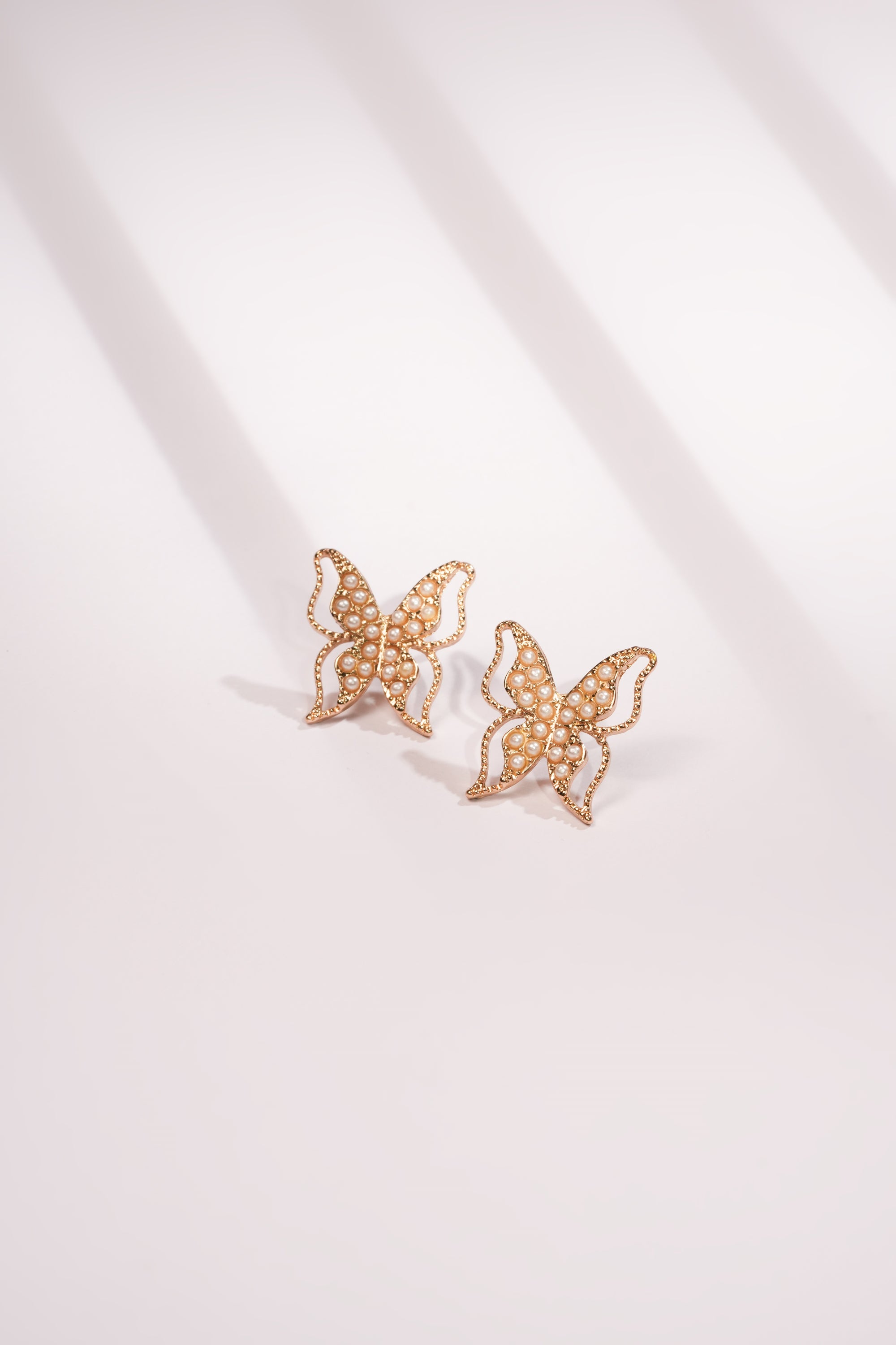 Butterfly Crystal Studs