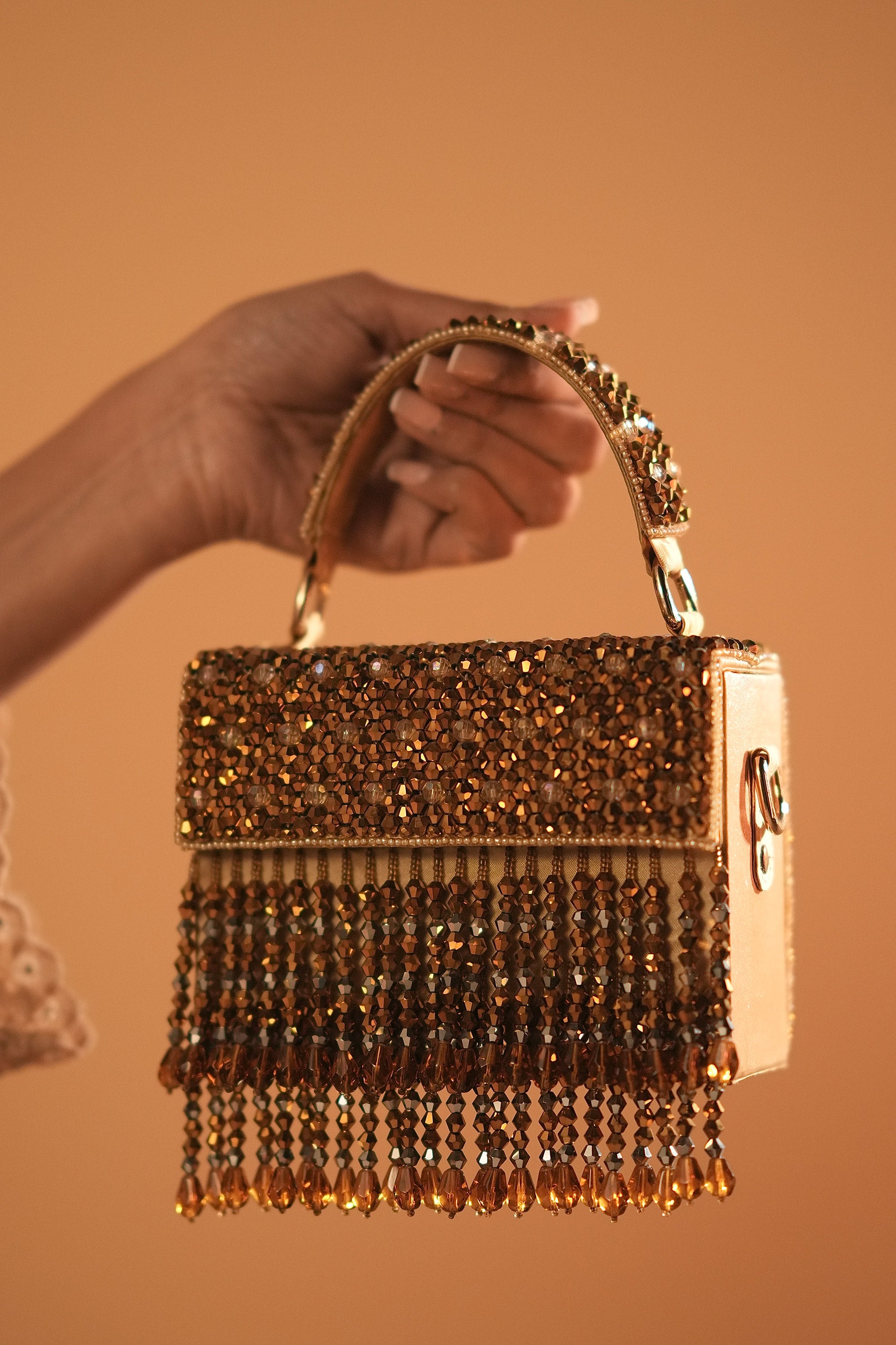 Gold Fringe Box Mini