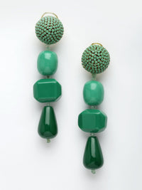 Emerald Green Earrings