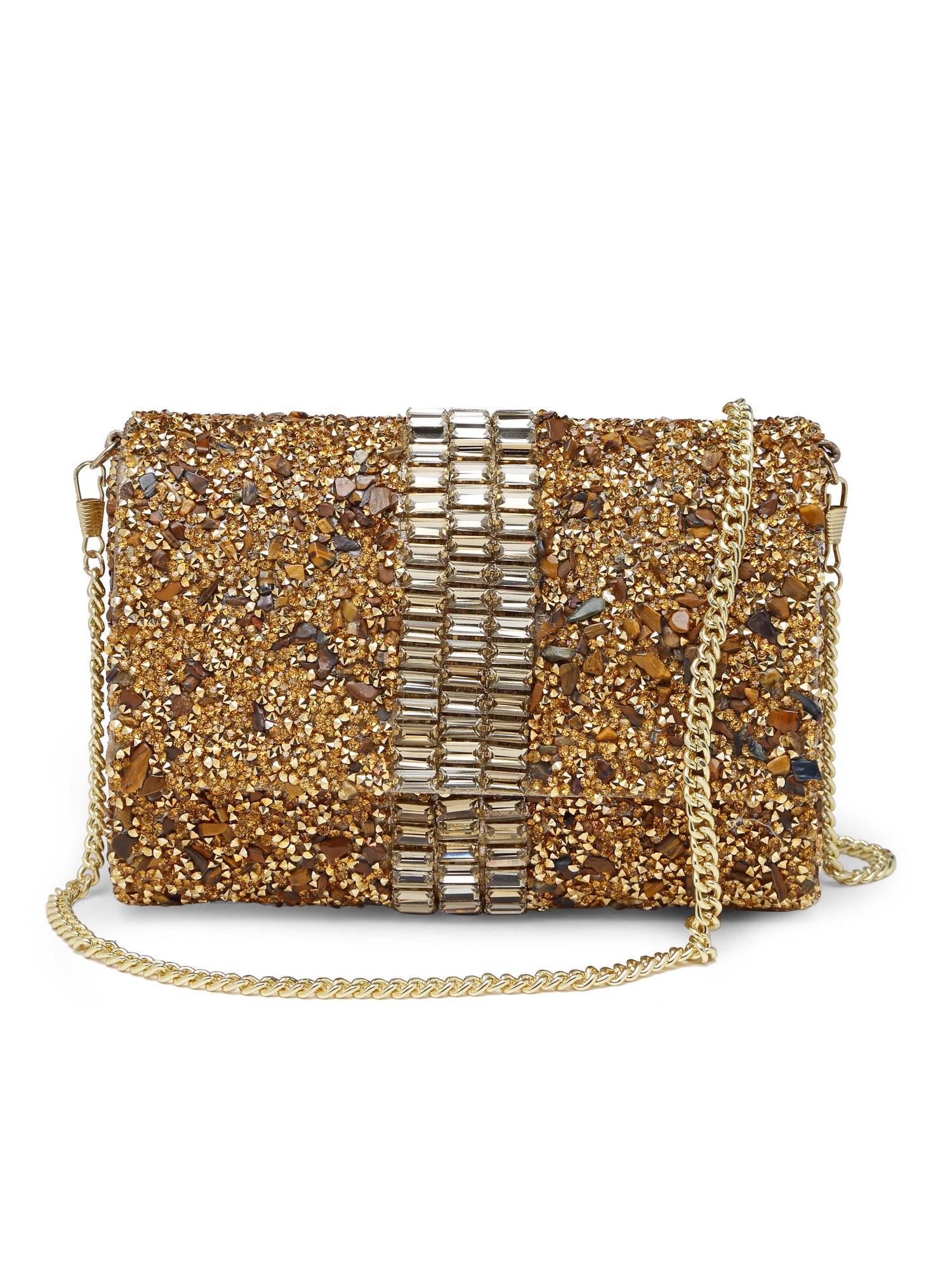 Gold Rush Clutch - Bijoux by Priya